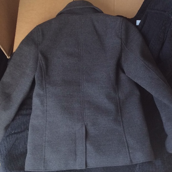 #48 Boys Abercrombie peacoat size 9/10 - Picture 6 of 6